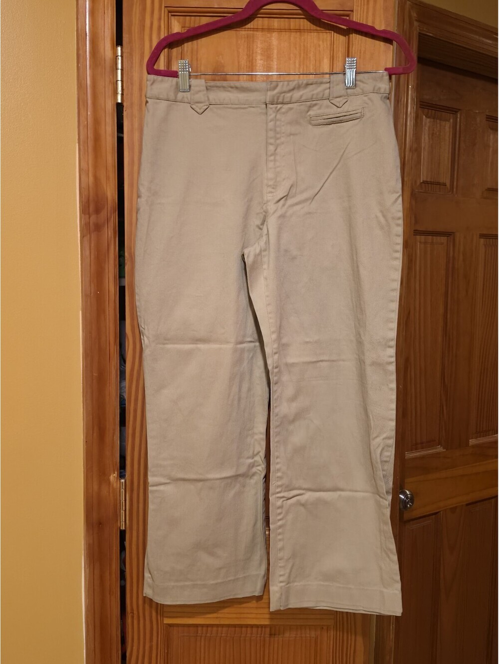 Crazy Horse Stretch Tan Dress Pants Size 12